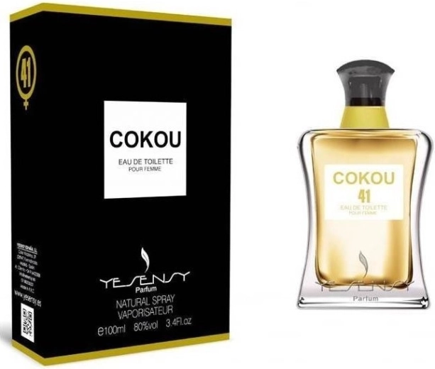 YESENSY Cocoas Channels dames eau de toilette 100 ml