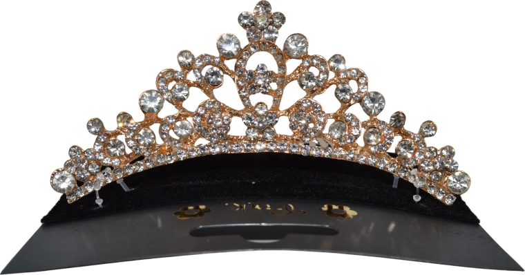 Roze diadeem Moonlight Princess voor meisjes