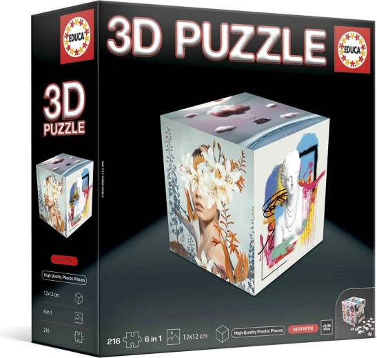 Educa 3D-puzzel kubus Esthetica 216 stukjes