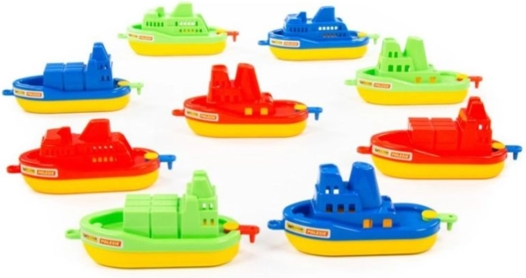 Plastic bootje voor in het water