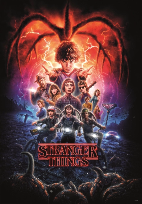 Puzzel Netflix: Stranger Things 2. serie 1000 stukjes