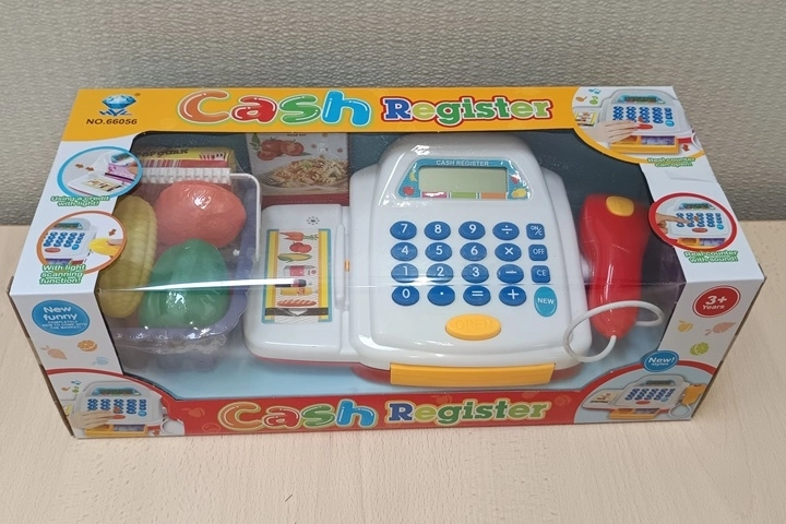 Kinderkassa op batterijen