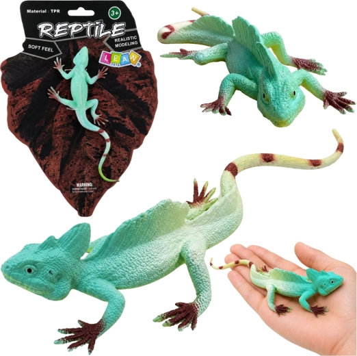 Realistische rubberen figuur van een zeilagaam 16 cm