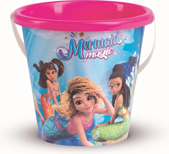 Emmer met zeemeerminmotief ANDRONI 17 cm