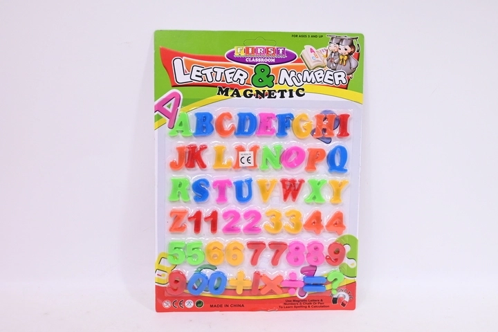 Magnetische letters en cijfers - 1 stuk