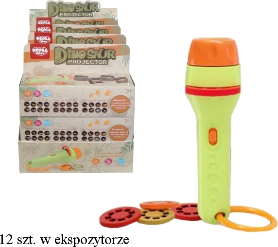 Kinderprojector met dino-afbeeldingen