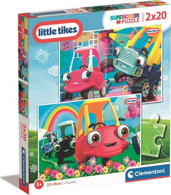 Clementoni puzzel Little Tikes 2×20 stukjes