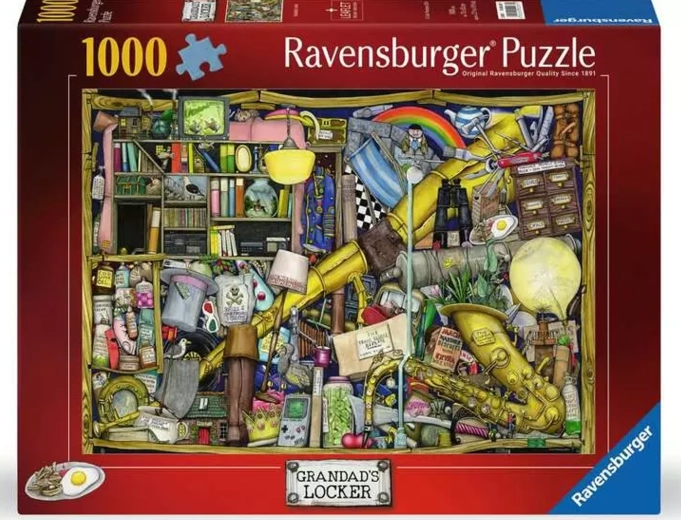 Ravensburger puzzel Opa's kastje 1000 stukjes