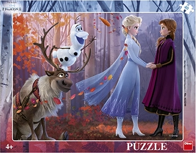 Puzzle Dino Frozen II 40 stukjes voor kinderplezier