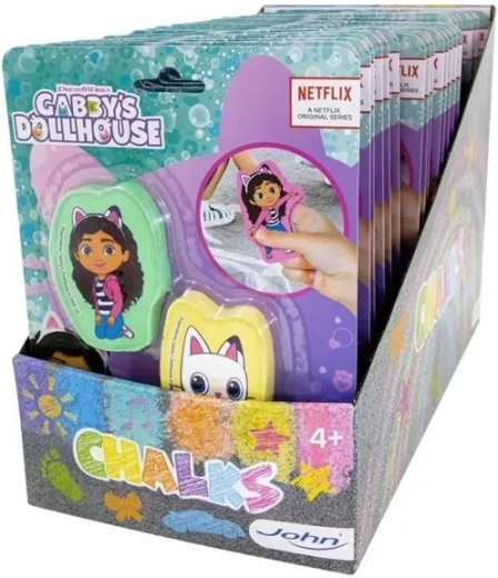 2D krijtfiguurtjes Gabby’s Dollhouse John