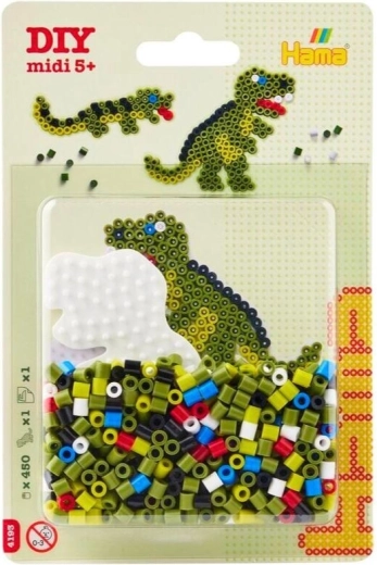 Kralenset dinosaurus 450 stuks MIDI