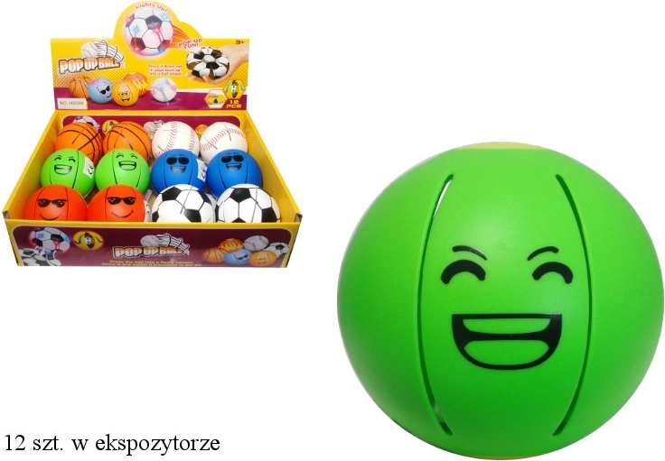 Lichtgevende veranderende bal – vliegende schijf