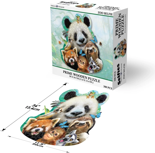 Houten puzzel Afrika 300 stukjes PRIME 3D