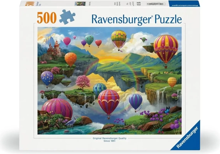 Ravensburger puzzel Vallei van heteluchtballonnen 500 stukjes
