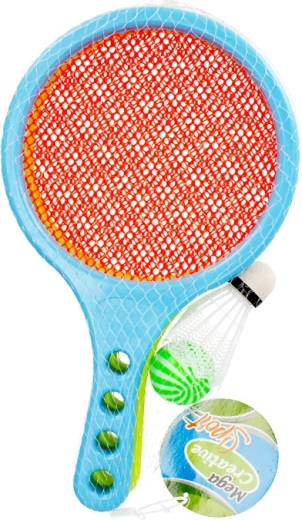 Kinderset rackets met shuttle en balletje 32 × 19 cm