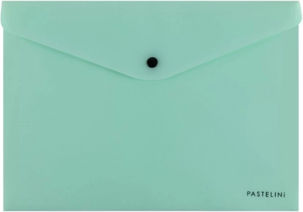 Documentenmap met drukknoop A4 Pastelini groen