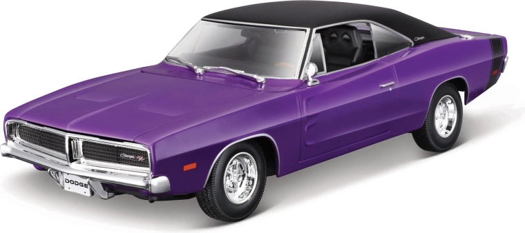 Maisto 1969 Dodge Charger R/T paars automodel 1:18