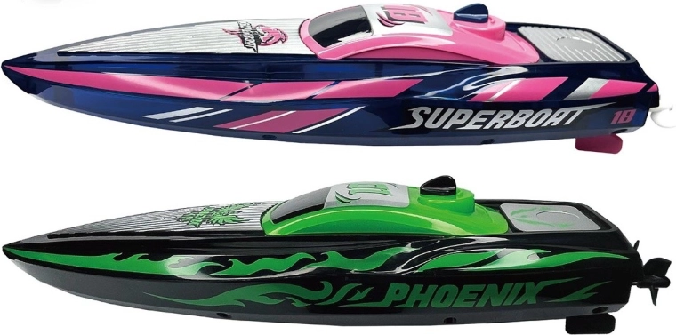 Snelle op afstand bestuurbare RC-motorboot (speedboat)