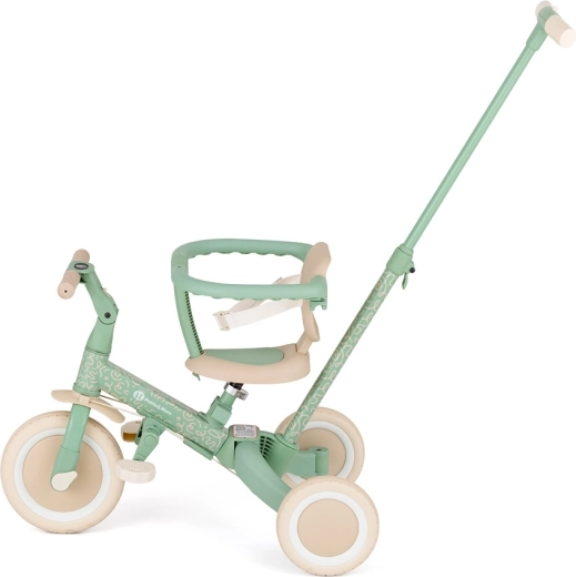 Petite&Mars multifunctionele driewieler 5-in-1 Turbo Green Twist (limited edition)