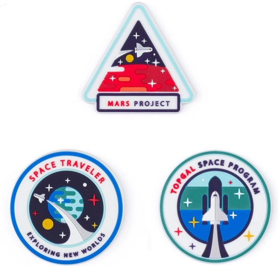 Decoratieve magneten MagFlex Topgal – space shuttles