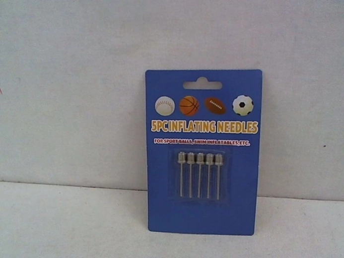 Naalden voor het oppompen van ballen – set van 5 stuks