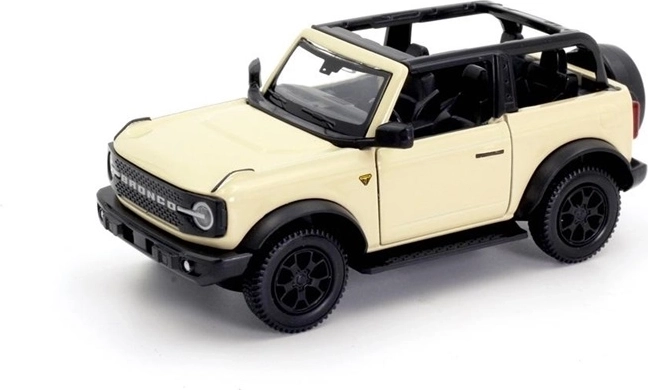 RMZ Ford Bronco Badlands met open cabine, ivoorkleurig
