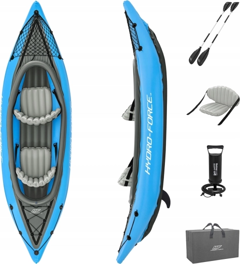 Opblaasbare kajak voor 2 personen Hydro‑Force Cove Champion 331 × 88 cm