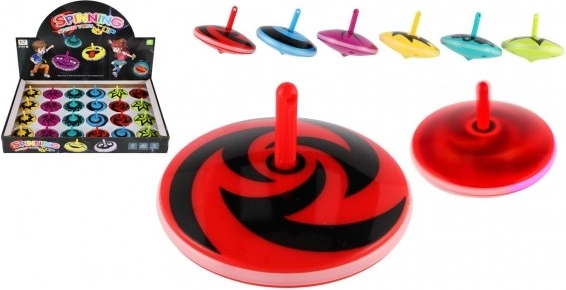 Lichtgevende plastic tol 6 cm – 6 kleuren