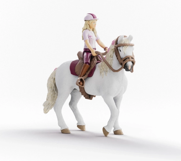 Schleich Horse Club – ruiter Sofia en merrie Blossom figuren