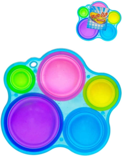 Pop It antistress siliconen speelgoed met 5 maxi bubbels