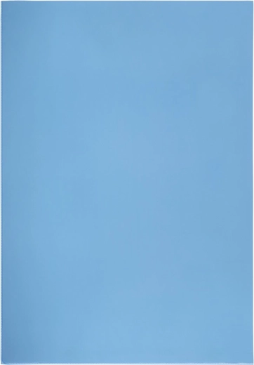 Transparante documentenhoes A4 L blauw