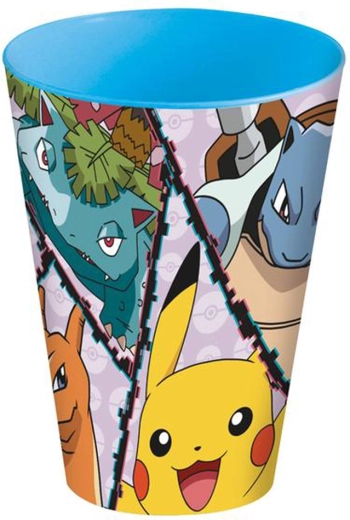 Kunststof beker Pokémon 430 ml blauw