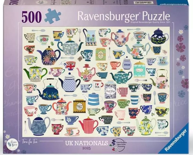 Ravensburger puzzel Tijd voor thee 500 stukjes