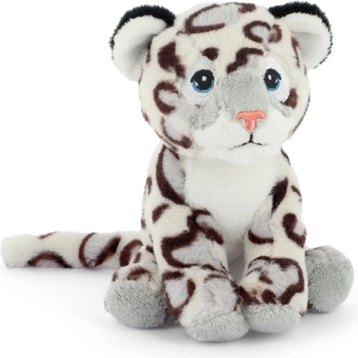 Keeleco verzamelbare sneeuwluipaard 13 cm
