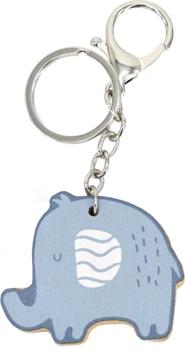 VIGA PolarB houten sleutelhanger olifant