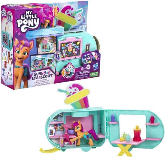 My Little Pony Sunny en de smoothie-wagen
