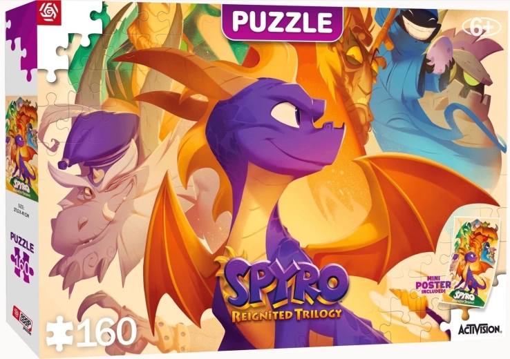 Puzzel Spyro Reignited Trilogy: Helden 160 stuks