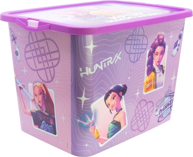 Opbergbox K-pop: Demonenjager 23 l paars