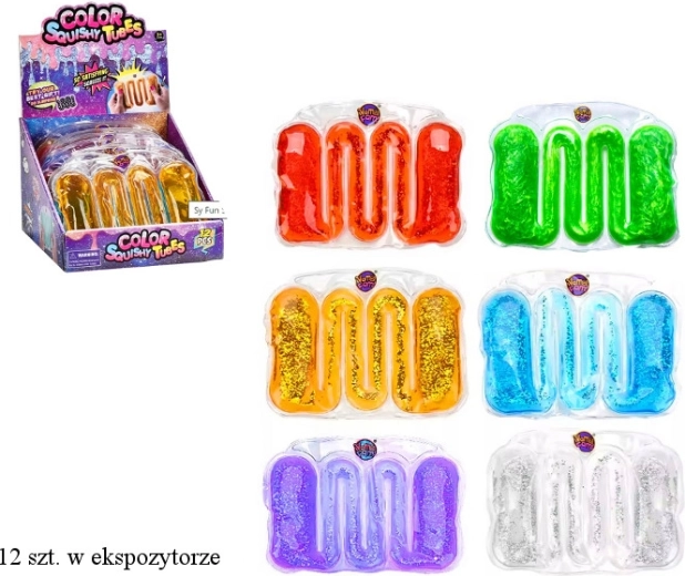 Antistress knijpbal met vloeistof