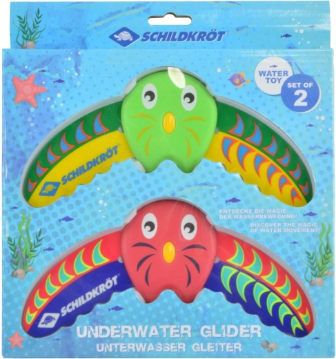 Schildkröt onderwaterglijder rog (set van 2 stuks)