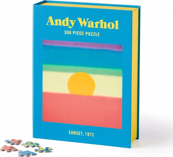 Puzzel Andy Warhol: Zonsondergang 500 stukjes