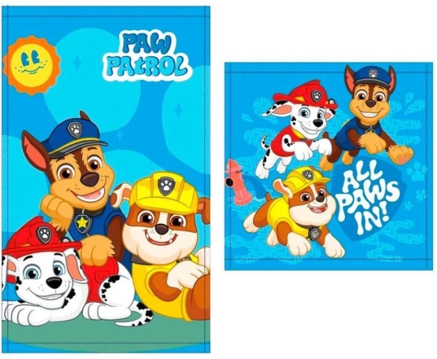 Set hand- en gezichtshanddoeken Paw Patrol