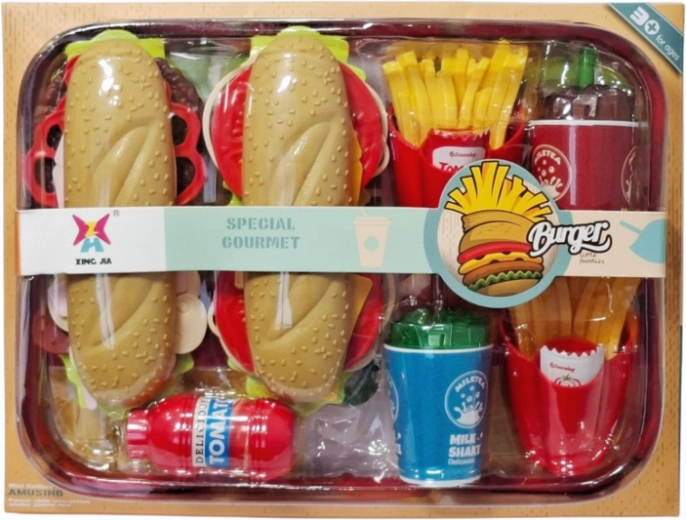 Fastfood-keukenset voor kinderen