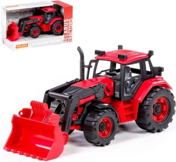 Belarus-tractor met voorlader
