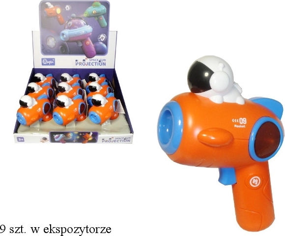 Kinderprojectorpistool met licht en geluid