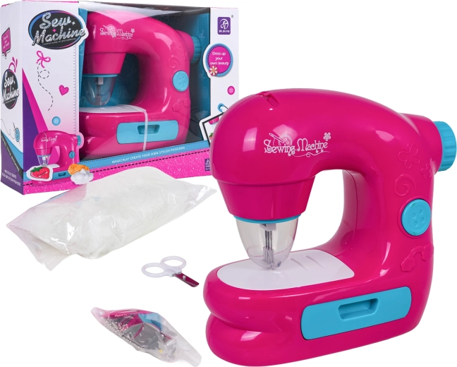 Kindernaaimachine met licht en geluid + accessoires