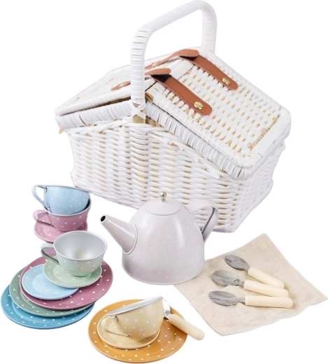 Jabadabado theeset met picknickmand
