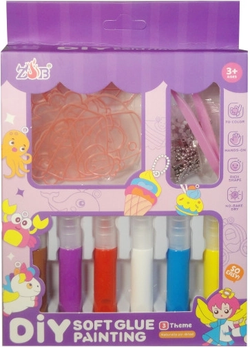 Creatieve DIY-set – hangers en sleutelhangers om te schilderen