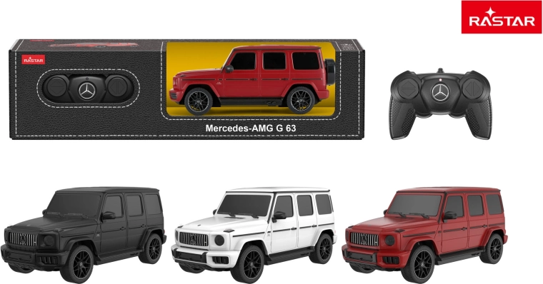 Rastar RC-auto Mercedes AMG G63 1:24 zwart - 1 stuk