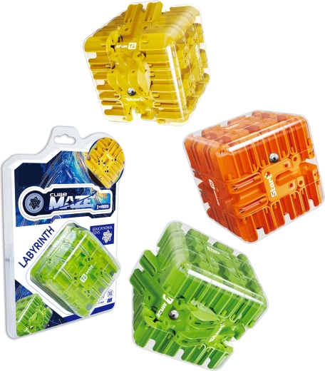 Puzzelkubus Maze Cube Labyrinth